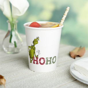 Grinch   Ho Ho Ho Paper Cups