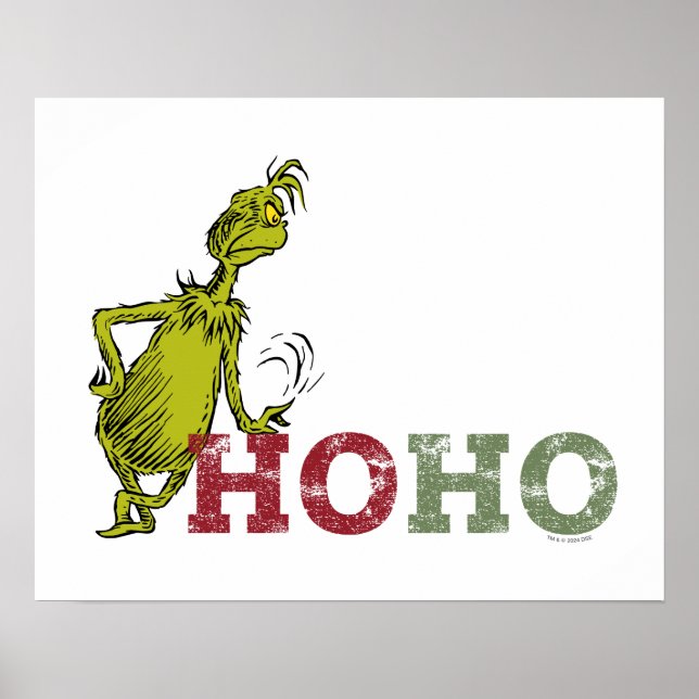 Grinch | Ho Ho Ho Poster (Front)