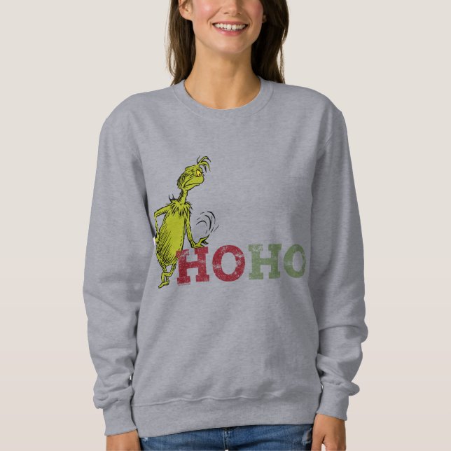 Grinch | Ho Ho Ho Sweatshirt (Front)