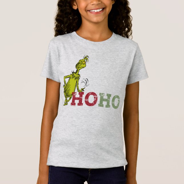 Grinch | Ho Ho Ho T-Shirt (Front)