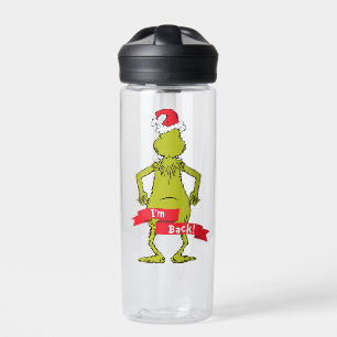 Grinch   I'm Back Water Bottle