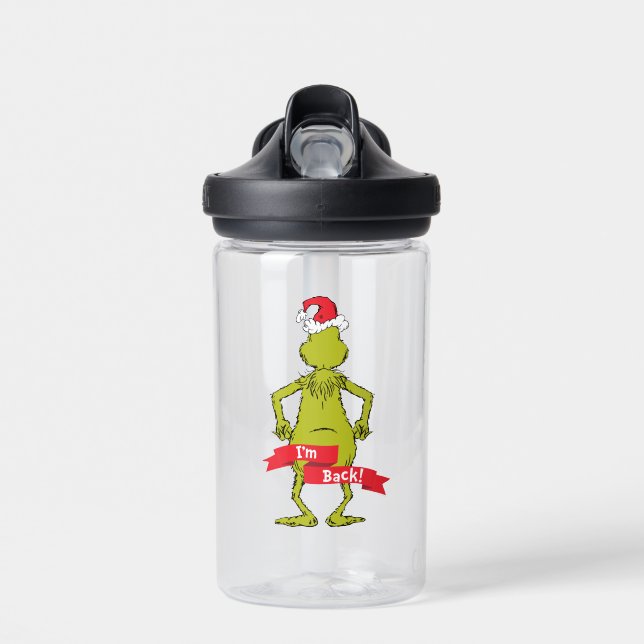 Grinch | I'm Back Water Bottle (Front)