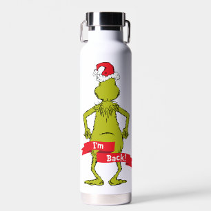 Grinch   I'm Back Water Bottle