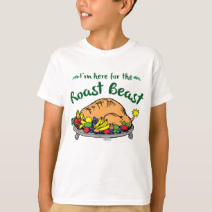 Grinch   I'm Here for the Roast Beast Quote T-Shirt