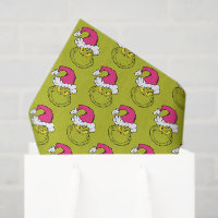Grinch in Pink Santa Hat