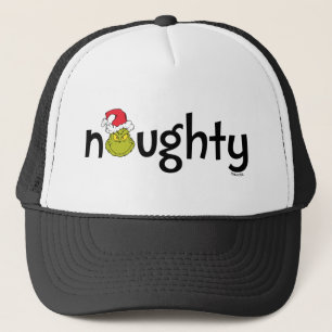 Grinch is Naughty Trucker Hat