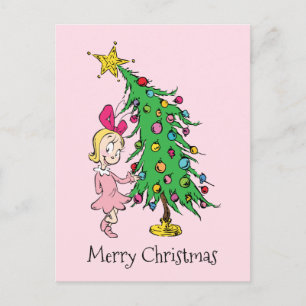 Grinch I've Been Cindy-Lou Who Good Holiday Postcard