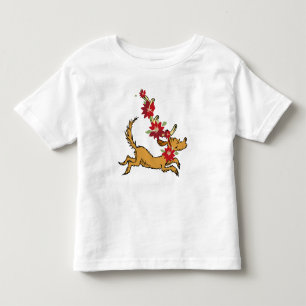 Grinch   Max Christmas Pointsettia Toddler T-Shirt
