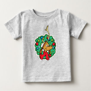 Grinch   Max Christmas Wreath Baby T-Shirt