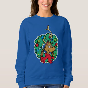 Grinch Max Christmas Wreath Sweatshirt