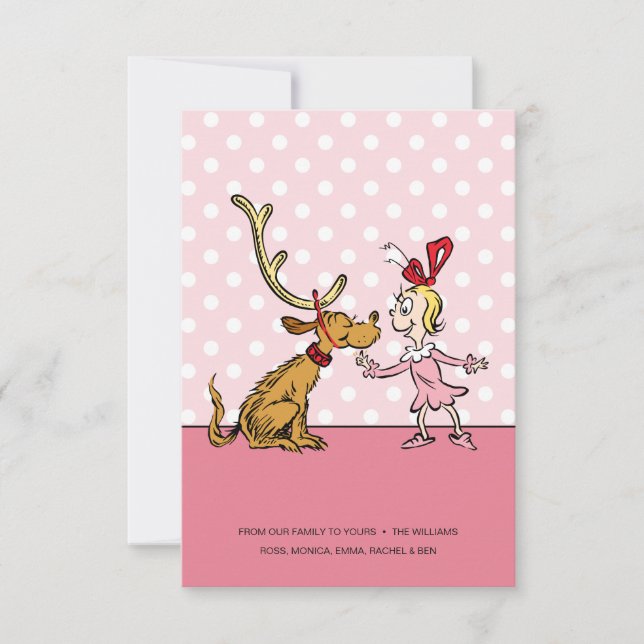 Grinch | Max & Cindy Lou Who Card (Front)