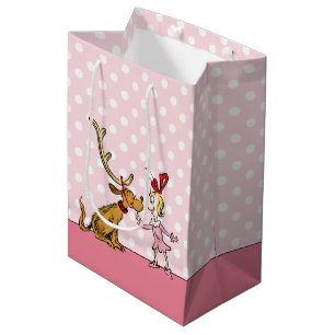Grinch   Max & Cindy Lou Who Medium Gift Bag