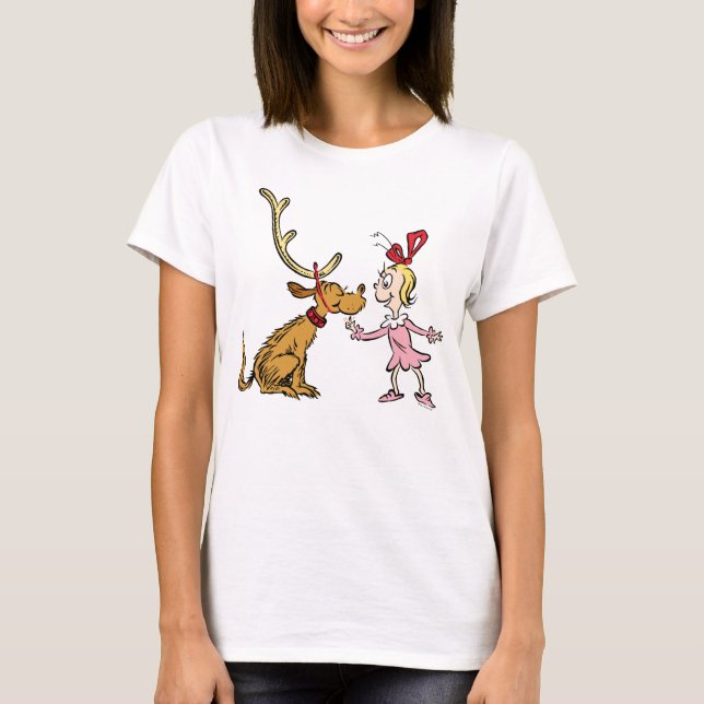 Grinch | Max & Cindy Lou Who T-Shirt (Front)