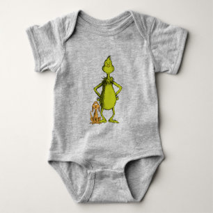 Grinch Max & Grinch Stance Baby Bodysuit