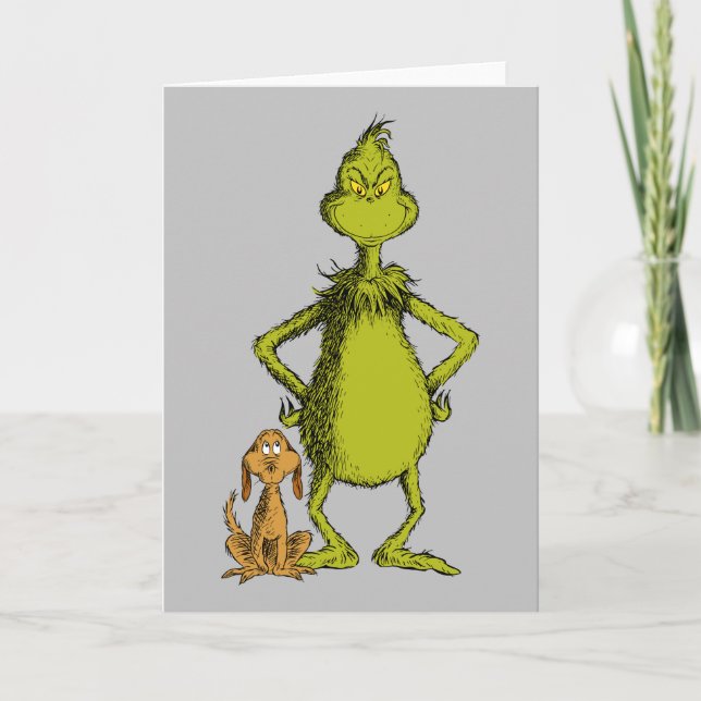 Grinch | Max & Grinch Stance Card (Front)