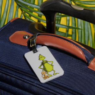 Grinch   Max & Grinch Stance Luggage Tag