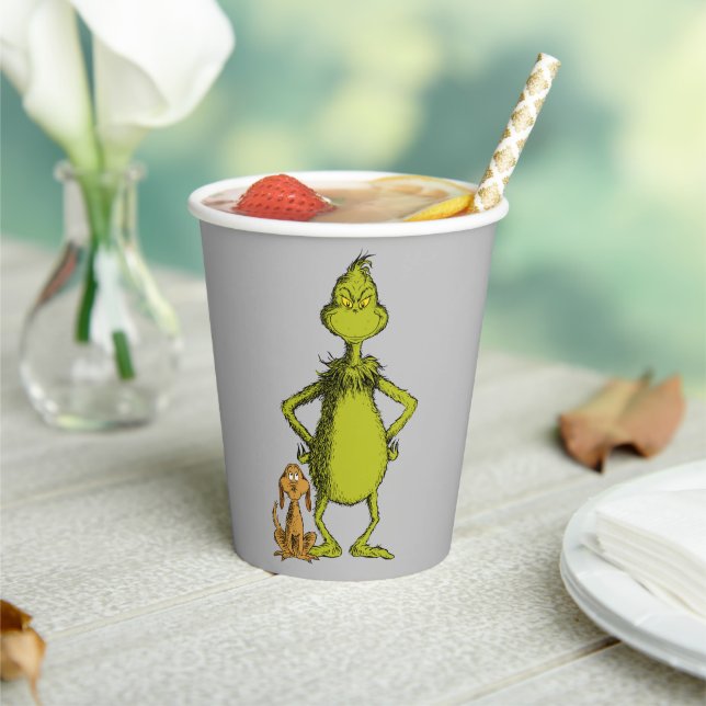 Grinch | Max & Grinch Stance Paper Cups (Insitu)