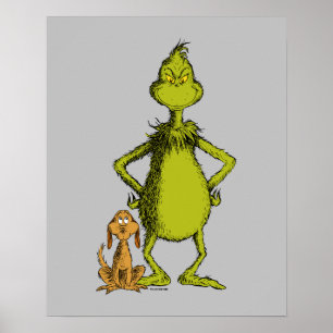 Grinch   Max & Grinch Stance Poster