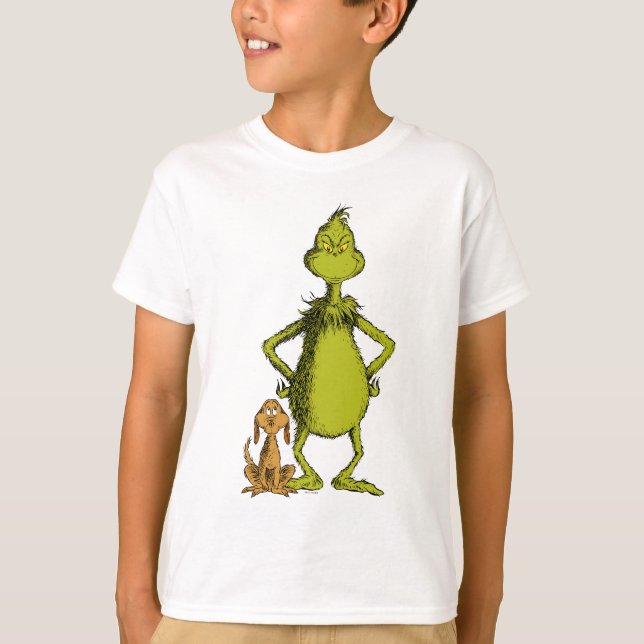 Grinch | Max & Grinch Stance T-Shirt (Front)
