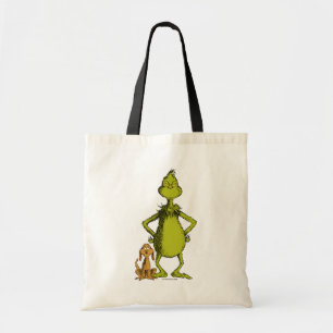 Grinch   Max & Grinch Stance Tote Bag
