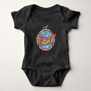 Grinch   Max Merry Grinchmas! Baby Bodysuit