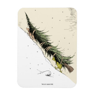 Grinch & Max Return the Christmas Tree Magnet