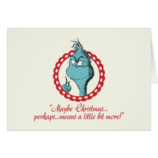 Grinch | Maybe Christmas… (Front Horizontal)