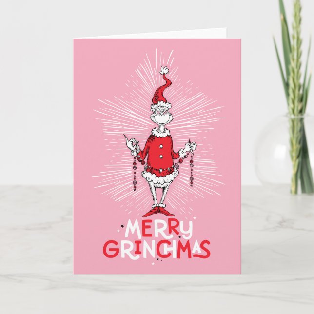 Grinch | Merry Grinchmas Card (Front)