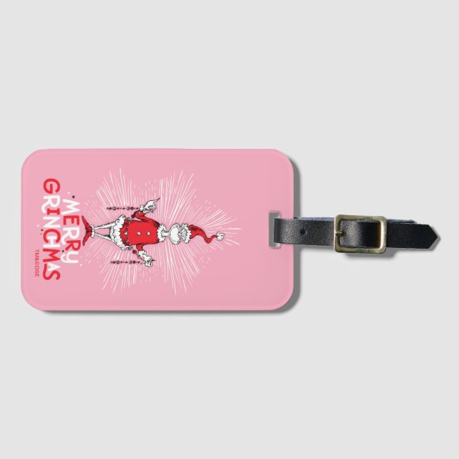 Grinch | Merry Grinchmas Luggage Tag (Front Horizontal)