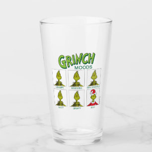 Grinch   Moods Chart Christmas Edition Glass