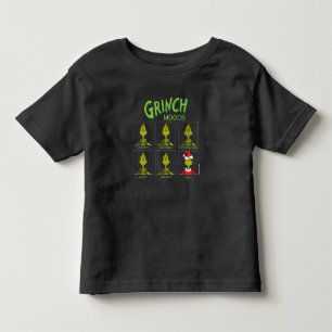 Grinch Moods Chart Christmas Edition Toddler T-Shirt