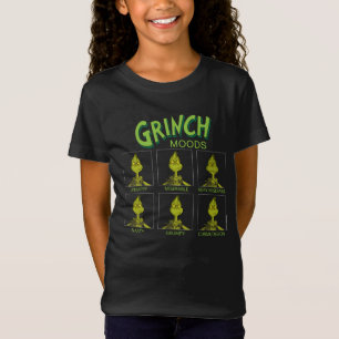 Grinch Moods Chart T-Shirt