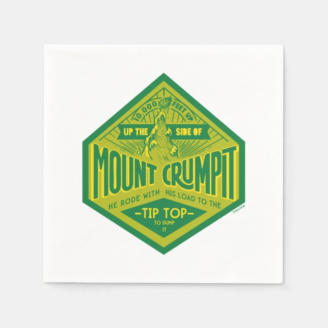 Grinch | Mount Crumpit Napkin (Front)