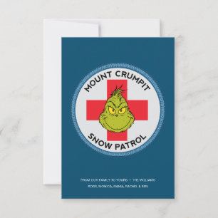 Grinch   Mt. Crumpit Snow Patrol Card