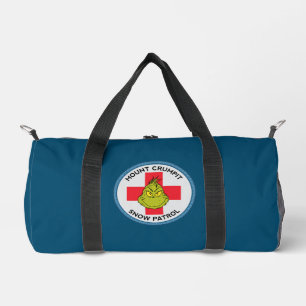 Grinch   Mt. Crumpit Snow Patrol Duffle Bag