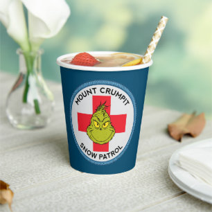 Grinch Mt. Crumpit Snow Patrol Paper Cups