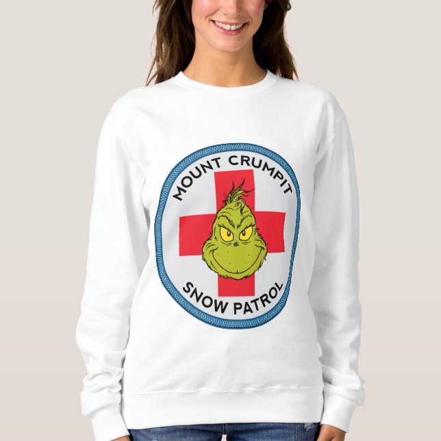 Grinch | Mt. Crumpit Snow Patrol Sweatshirt (Front)