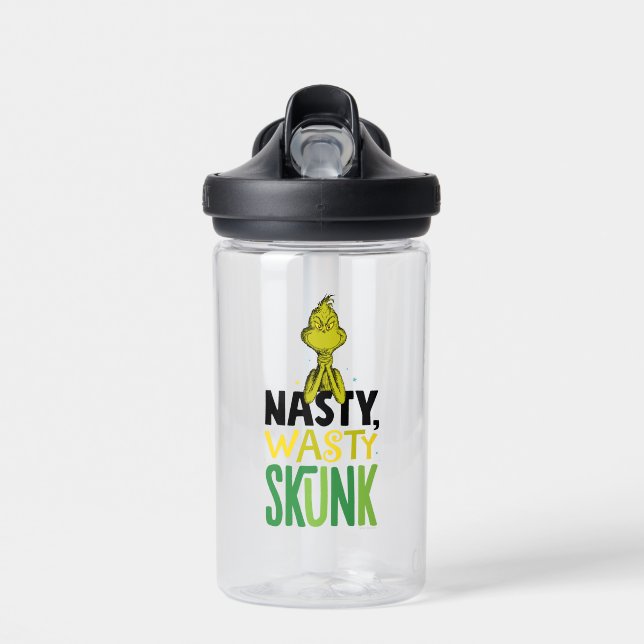 Grinch | Nasty Wasty Skunk Water Bottle (Front)