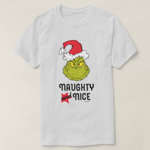 Grinch   Naughty and Nice T-Shirt