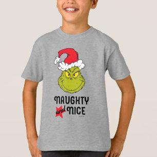 Grinch Naughty and Nice T-Shirt