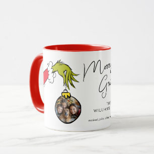 Grinch Personalised Ornament Mug
