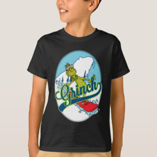 Grinch Snowboarding T-Shirt