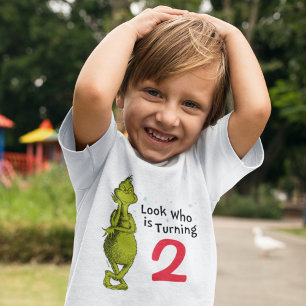 Grinch Snowflake Birthday Baby T-Shirt