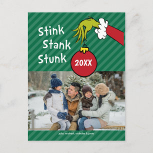 Grinch   Stink Stank Stunk Holiday Postcard
