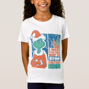Grinch   Stop Christmas Vintage Graphic T-Shirt