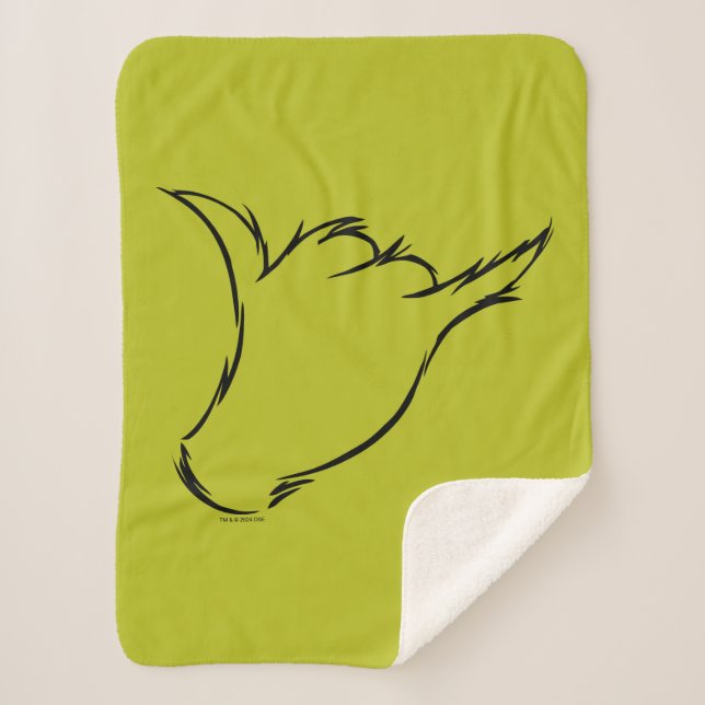 Grinch | The Mean Machine T-Shirt Sherpa Blanket (Front)