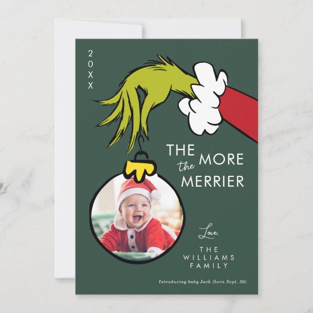 Grinch The More the Merrier New Baby - Photo (Front)