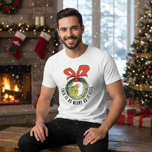 Grinch This Is As Merry As It Gets Tri-Blend Shirt