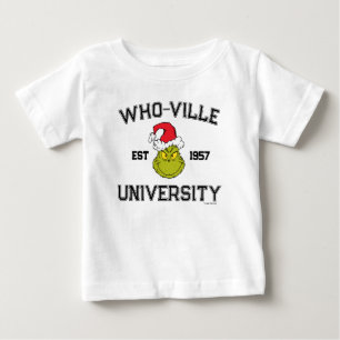Grinch   Who-ville University Est 1957 Baby T-Shirt