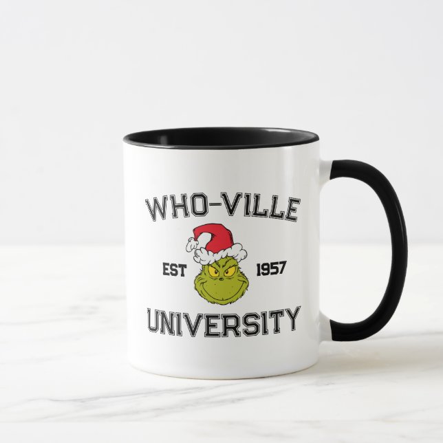 Grinch | Who-ville University Est 1957 Mug (Right)